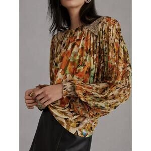 Anthropologie Multicolor Blouse